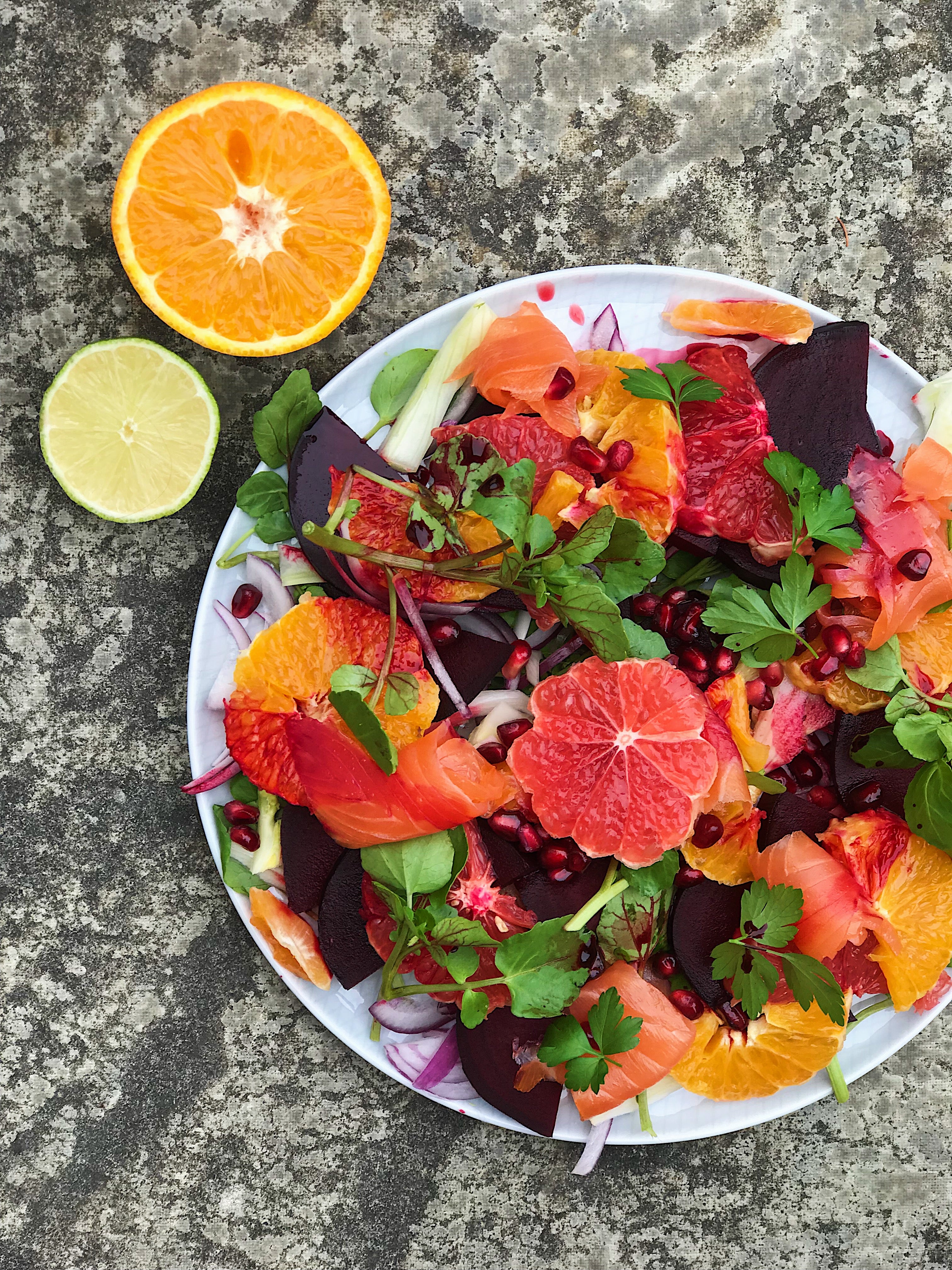 Simmer Dim Smoked Salmon Salad – Jollys of Orkney