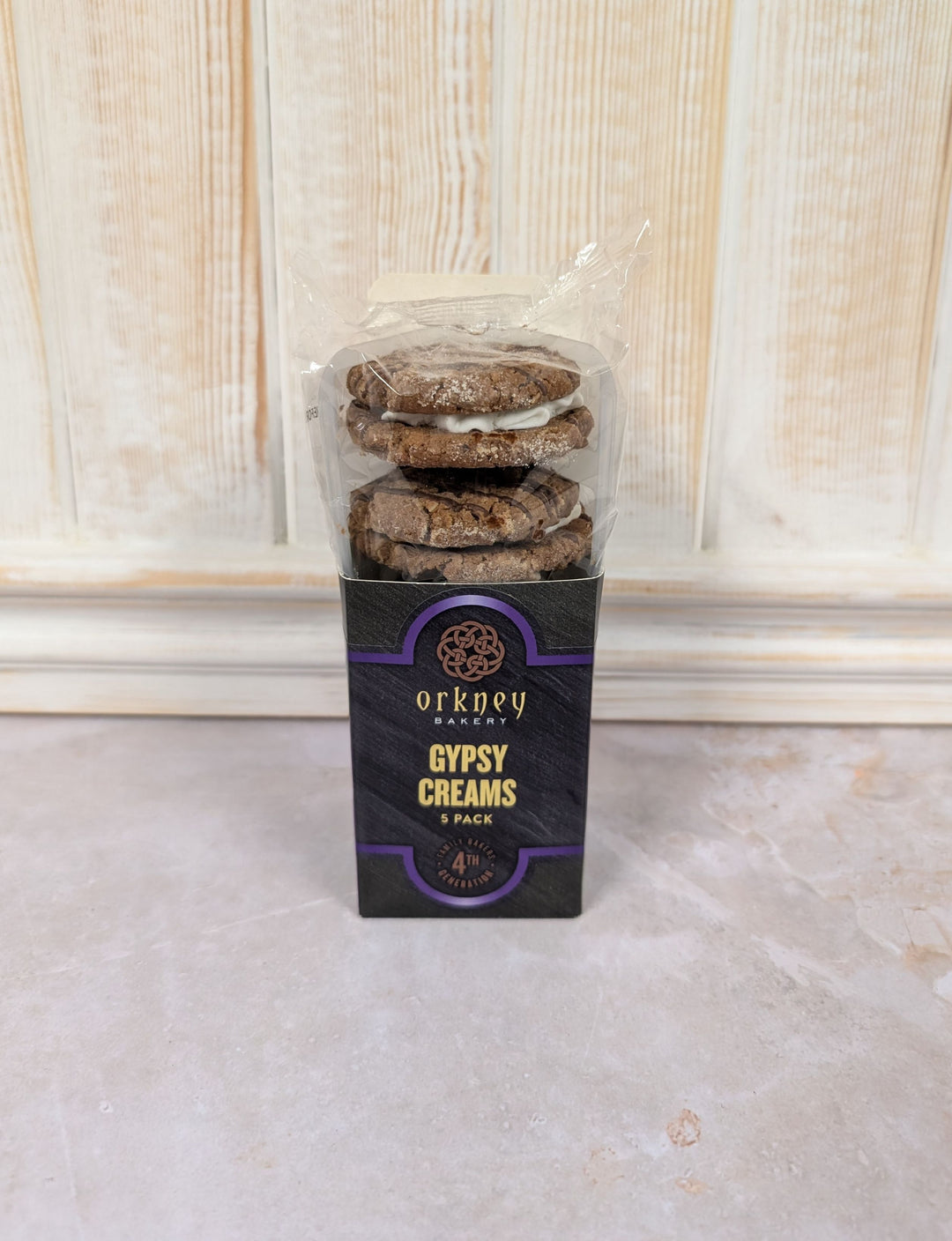 A box of Orkney Gypsy Creams