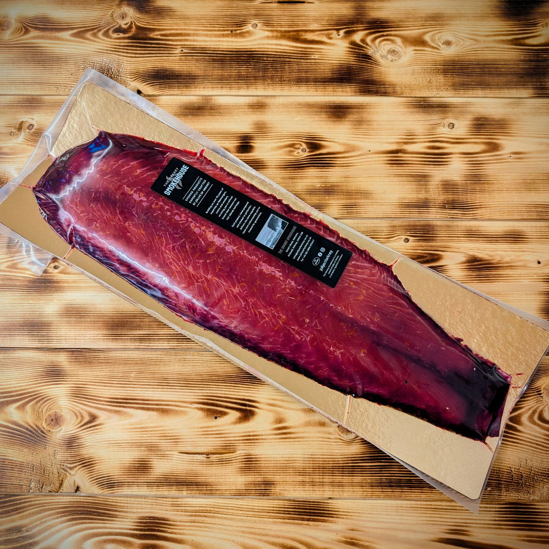Beetroot & Orange Smoked Salmon - Sliced Side 1200g