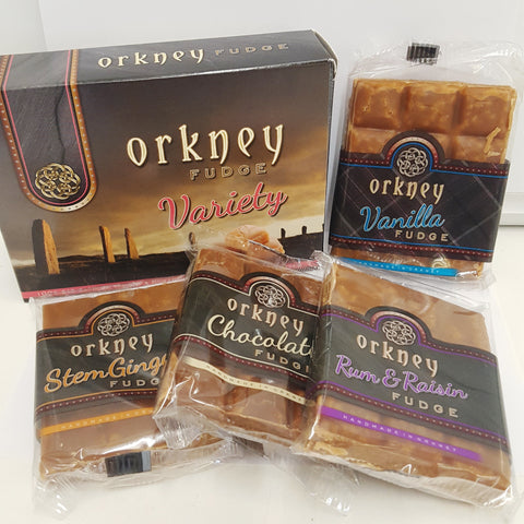 Gift Box Orkney Variety Fudge  400g