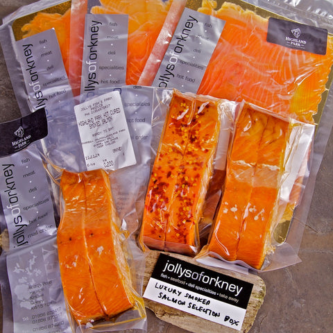 Luxury Smoked Salmon Hamper - Orkney Hampers - Jollys of Orkney - 1