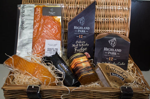 Whisky Lovers Orkney Hamper - Large - Orkney Hampers - Jollys of Orkney