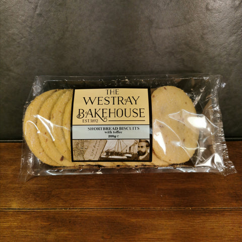 Westray Shortbread Biscuits with Toffee