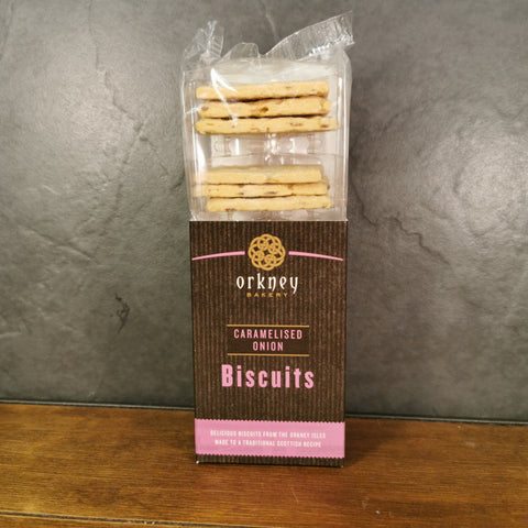 Orkney Caramelised Onion Biscuits