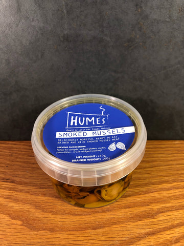 Humes Smoked Mussels